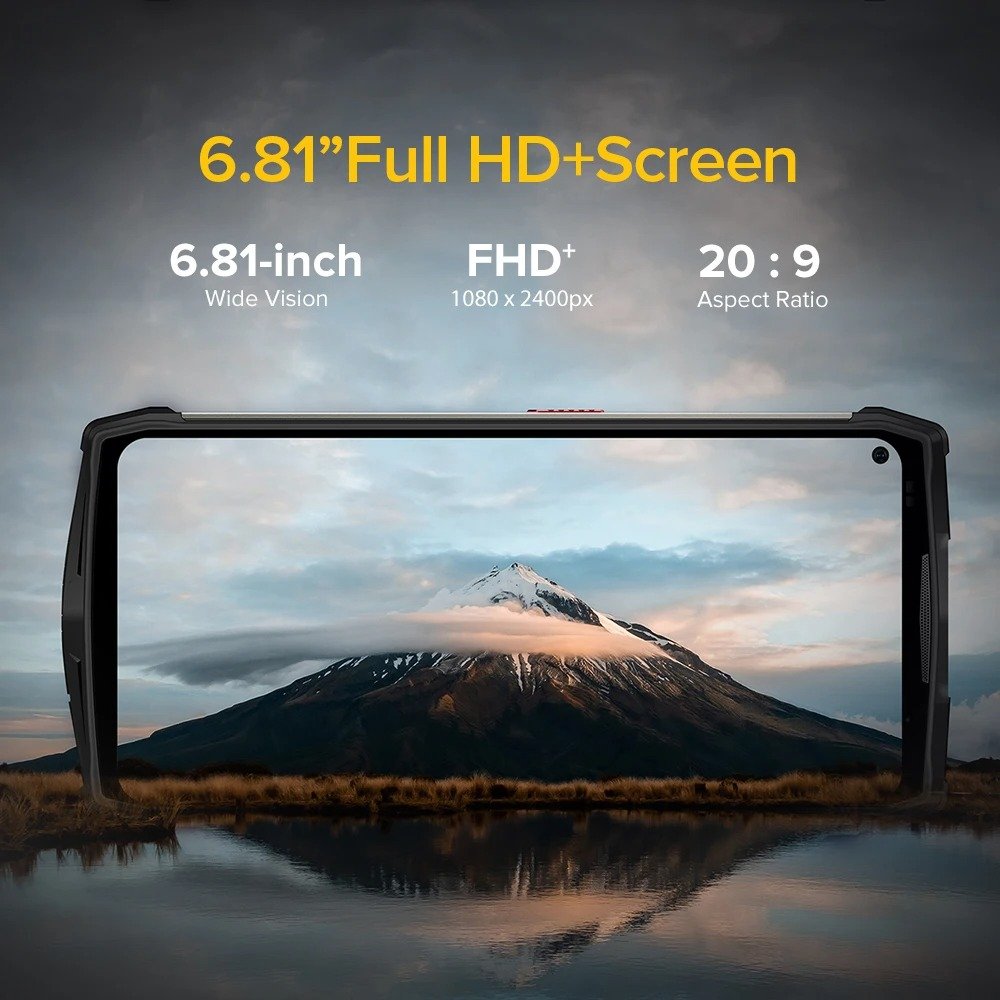 Ulefone Armor 13 mobile phones 3g&4g smartphone 6.81" smart phone 5g smartphone 8GB+256GB 13200mAh 48Mp Rugged Phone